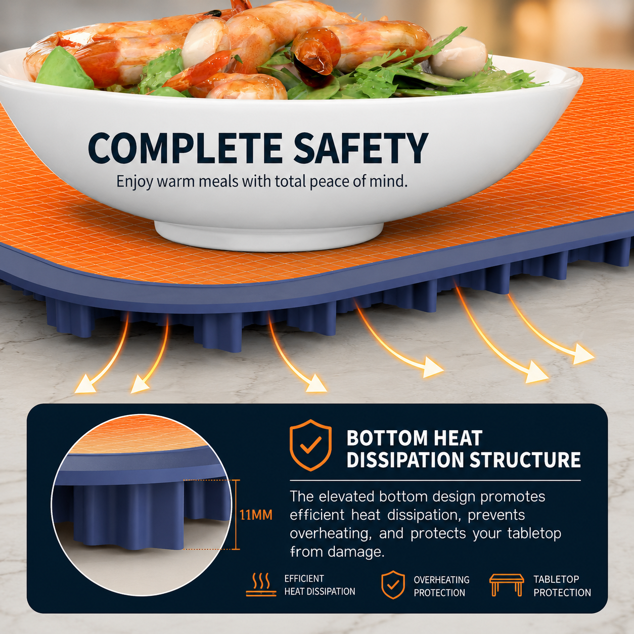 Electric Food Warming Tray