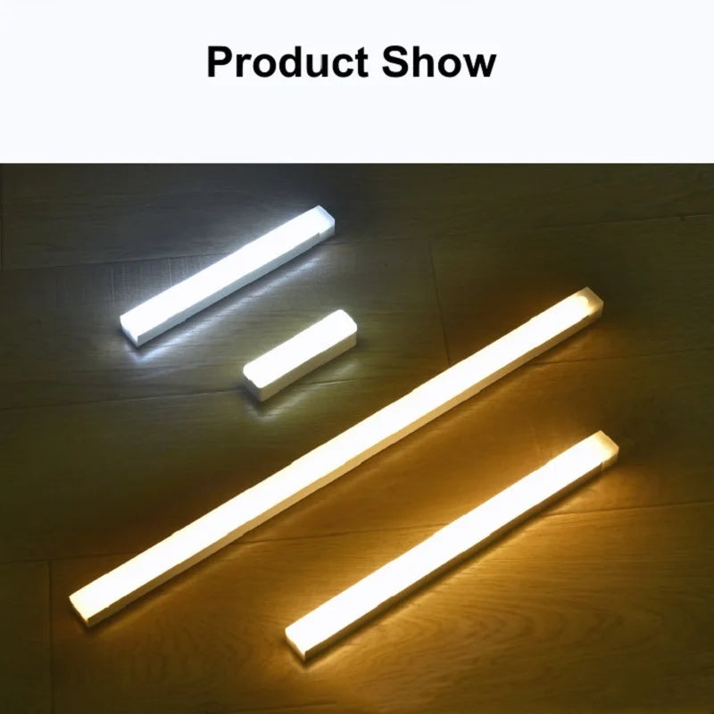 ✨ Brighten Your Home Instantly! 💡 USB Rechargeable • Motion Sensor • No Batteries Needed 🔥 Perfect for closets, stairs & kitchen cabinets!
